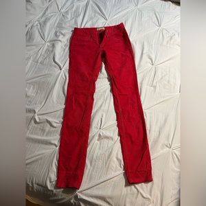 Pink Free People Corduroy Pants